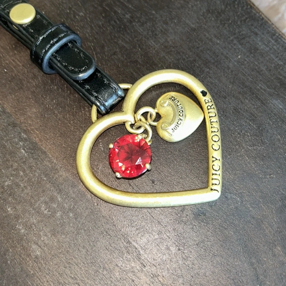 Juicy Couture Vintage bag Charm key fab/holder